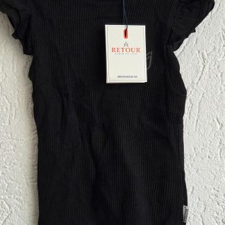 140 - Retour shirt zwart nieuw (0526vee)