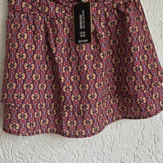 152 of 164 - Indian Blue jeans rok print nieuw (0526vee)