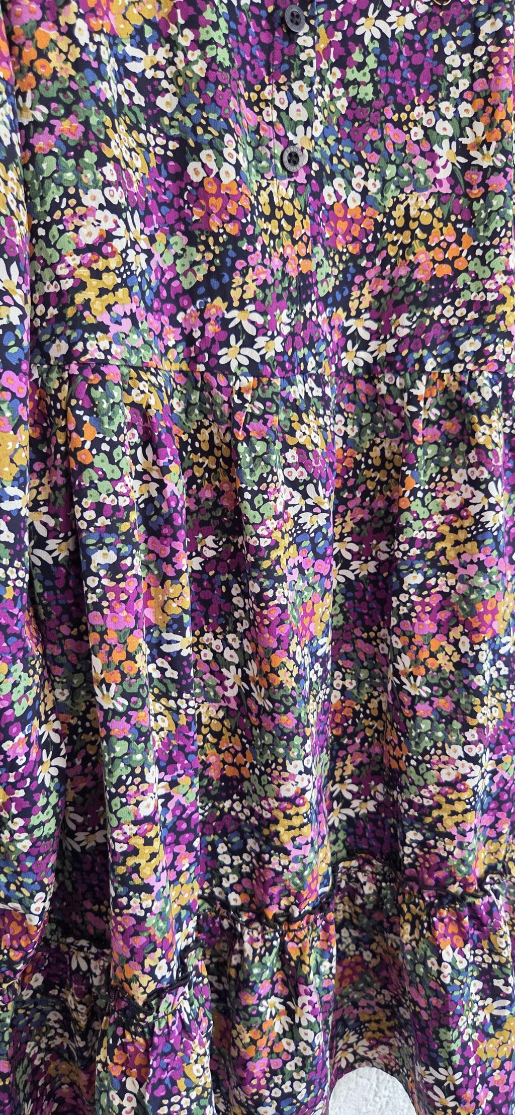 152 - Retour jurk Isa bright purple nieuw (0526vee) - Afbeelding 7