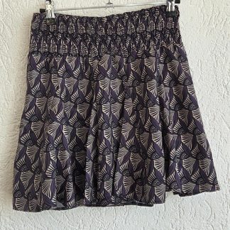 152 - Frankie & Liberty rok paars ecru nieuw (0526vee)