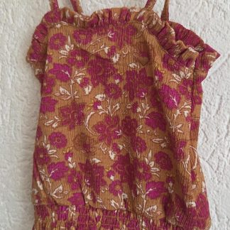 098 - Looxs topje bloemen nieuw (0526vee)