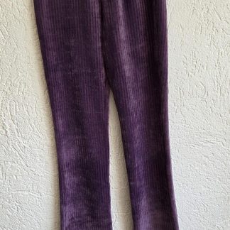 164 - Indian Blue jeans velvet broek lila nieuw (0526vee)