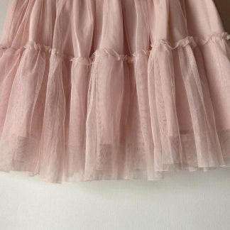 122 128 - H&M rok tule roze (0526zee)