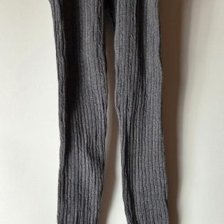 140 - H&M legging maillot grijs (0526zee)