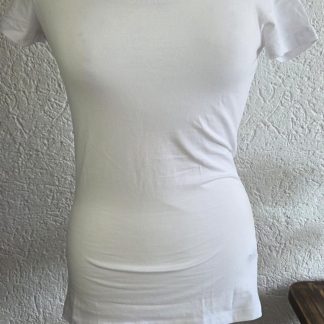 S - Hema basic shirt wit (0526ab)