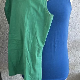S - Sanne mouwloos shirts 2x (0526ab)