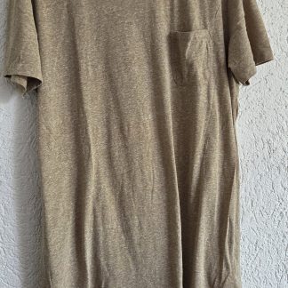 XL - Anerkjendt shirt beige (0526ab)