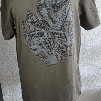 L - EDC khaki shirt print (0526ab)