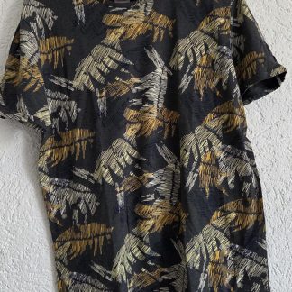 L - Refill print shirt contrastbies (0526ab)