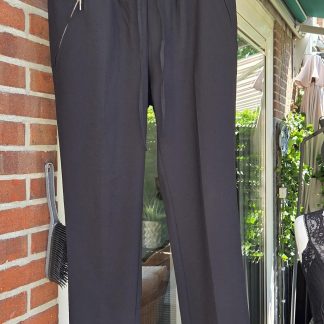 38 - H&M zwart soepele dunne broek (0526prv)