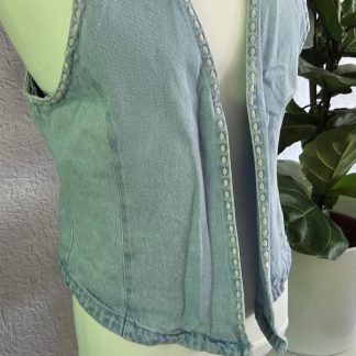 L - Garcia denim gilet als nieuw (0526prv)