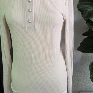 M - Aware creme shirt knoopjes (0526prv)