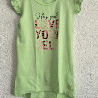 134 140 - Quapi shirt groen print (0626zut)