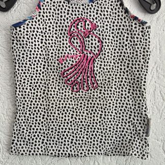 110 - B.Nosy top mouwloos print (0626zut)