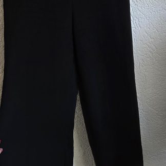 XS - Zara Woman zwarte broek wide (0626zee)