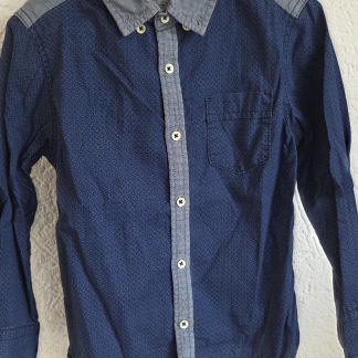 098 104 - WE overhemd blauw jeans (0626zee)
