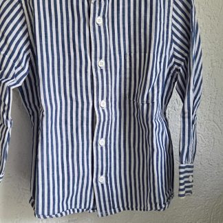 098 - Iana overhemd blauw wit (0626zee)
