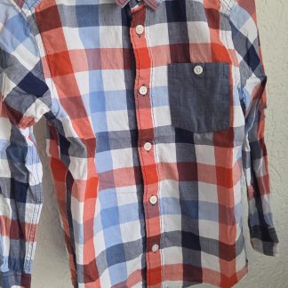 110 - H&M overhemd ruit (0626zee)