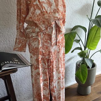 S - Zara set broek en blouse