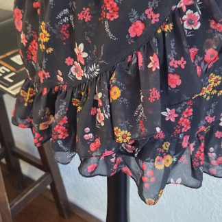 158 164 - CostBart rok bloemen (0726aj)