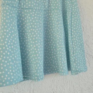158 - H&M rokje mint wit (0726aj)