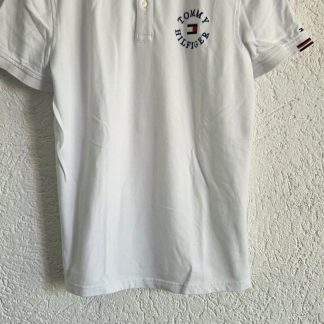 176 - Tommy Hilfiger polo wit (0726aj)