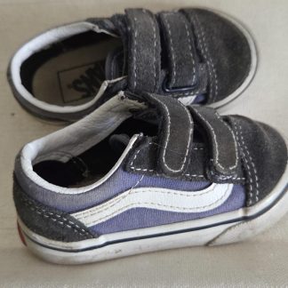 21 - VANS blauw klittenband