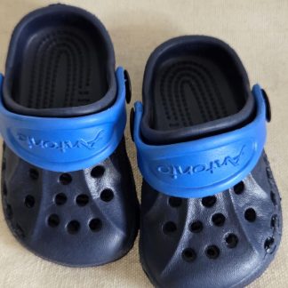 18 - Antonio lookalike crocs blauw nieuw