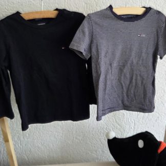 092 - Tommy Hilfiger 2 shirts blauw (0726mix)