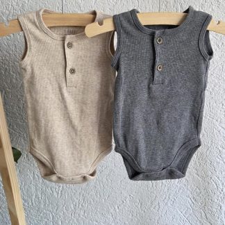 050 56 - B-Baby rompers 2 stuks (0726mix)