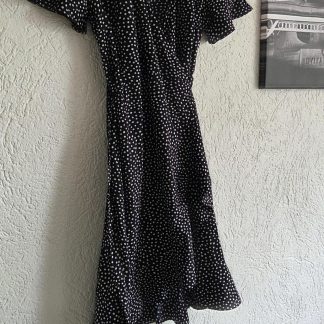 L - Vero Moda jurk zwart witte dots (0726mix)