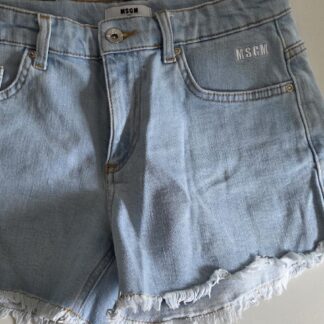 152 - MSGM jeans short rafeltjes (0726meg)