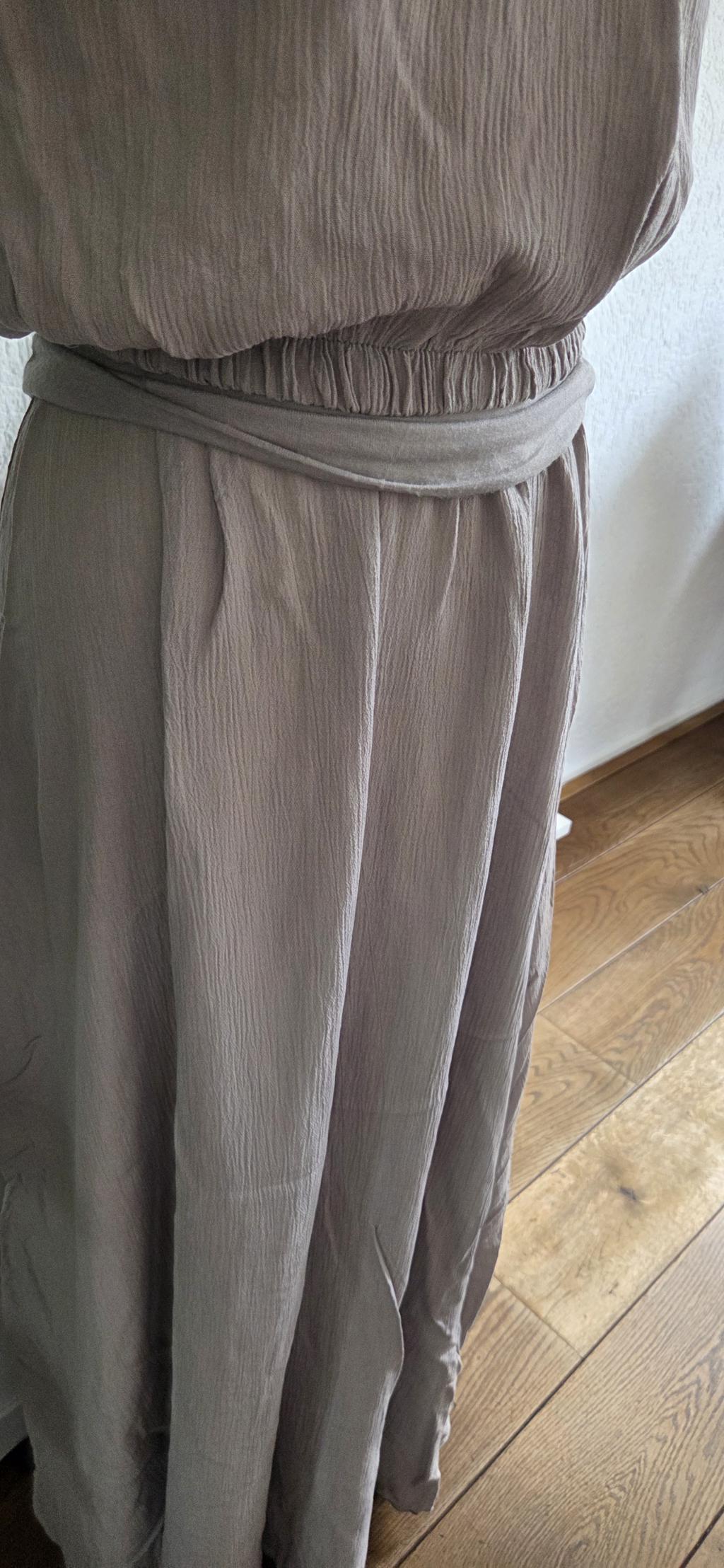 S/M - Made in Italy maxirok met top (0726meg) - Afbeelding 4