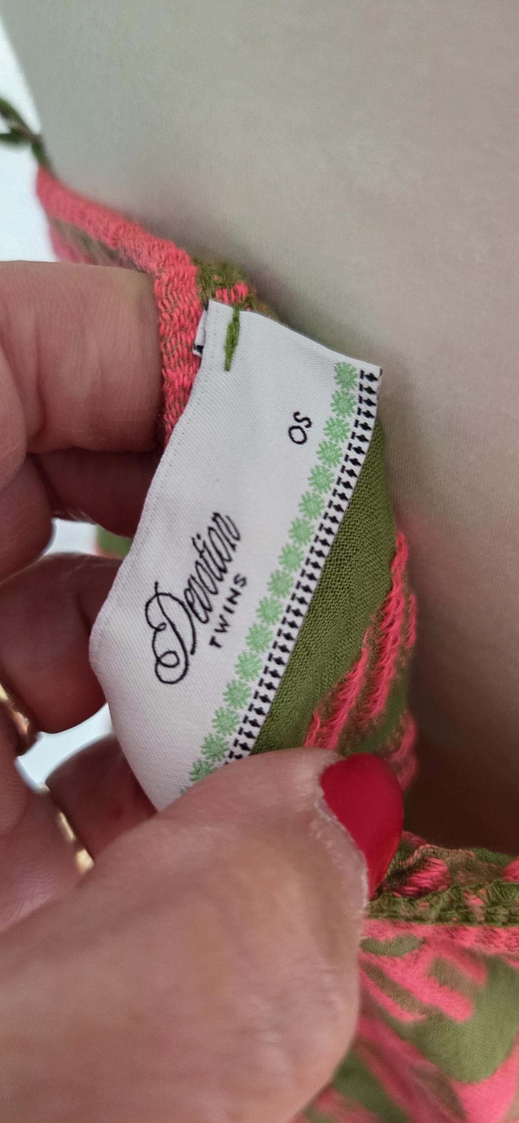 S/OS - Devotion Twins jurk spaghettibandjes (0726meg) - Afbeelding 7