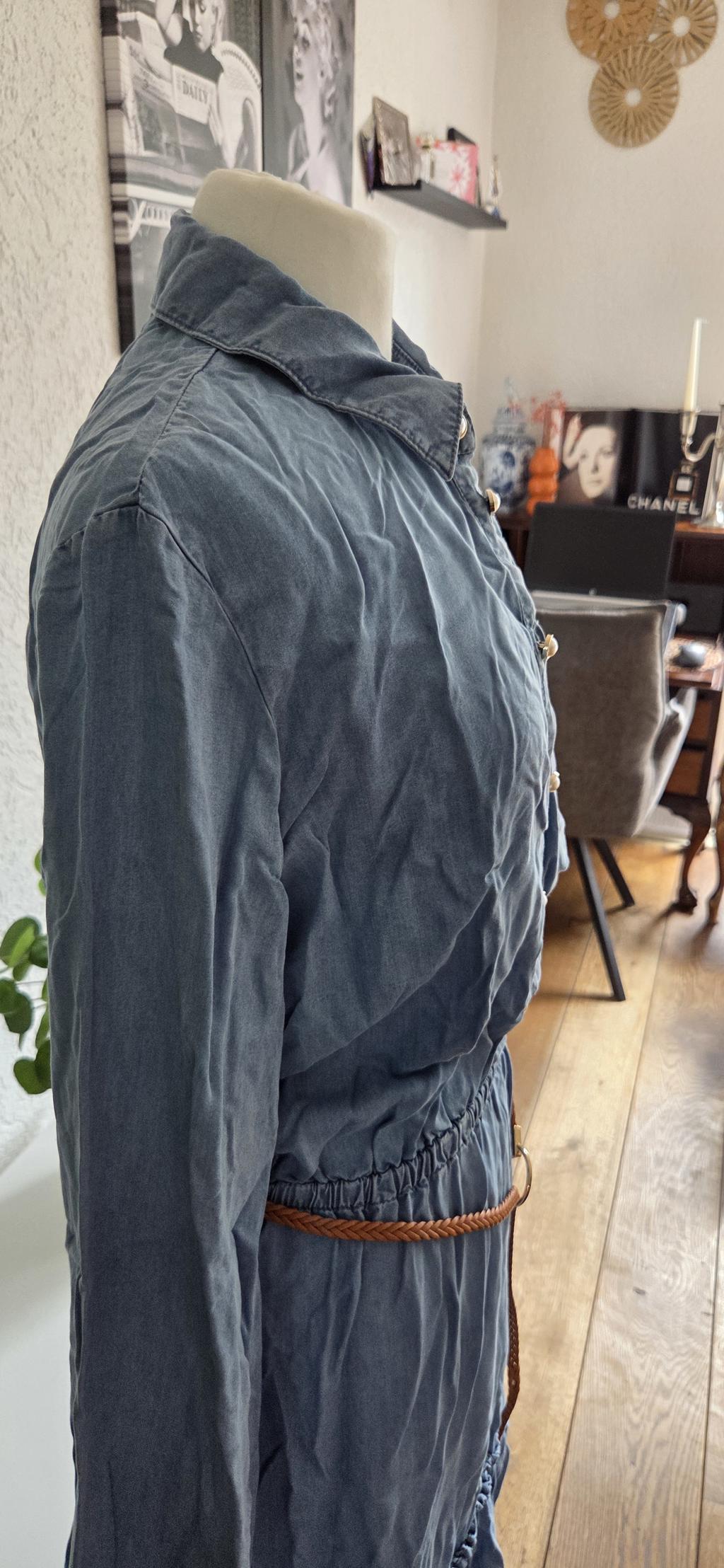 40 - Liu Jo tencel denim jurk (0726meg) - Afbeelding 8