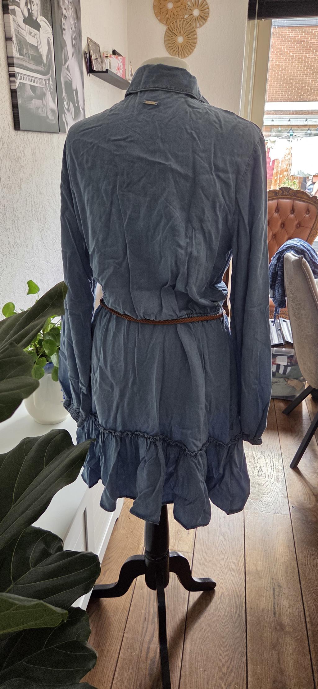 40 - Liu Jo tencel denim jurk (0726meg) - Afbeelding 10