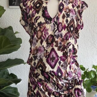 S/M - Shoeby skort en top print (0726meg)