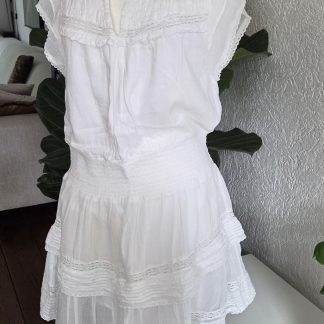 40 - Neo Noir jurk wit (0726meg)