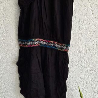 170 176 - Shoeby playsuit zwart borduursel (0726meg)