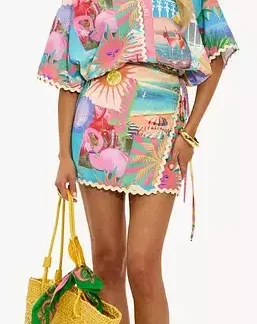 XS - Loavies set rok en blouse als nieuw (0726meg)
