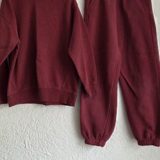 140 - Zara joggingpak wijnrood (0826ij)