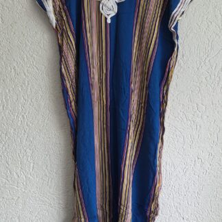S/L - Beach badhuis jurkje blauw (0826ij)