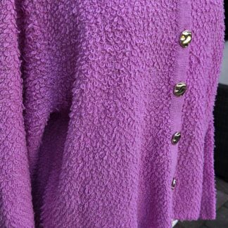 XL - Vila vest roze met knopen (0826prv)