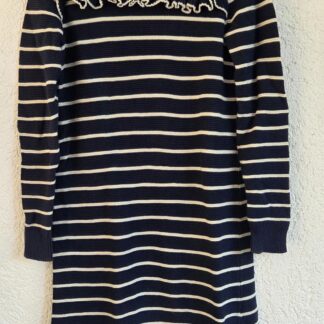 158 164 - GAP jurk blauw wit (0926aj)