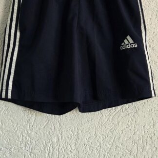 S - Adidas sportbroekje marineblauw (0826aj)