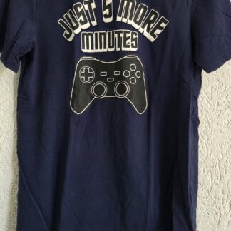 170 - H&M shirt blauw gameshirt (0826aj)