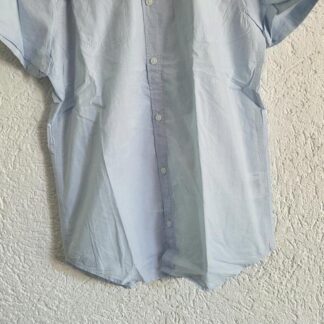 170 - H&M blouse lichtblauw streepje (0826aj)