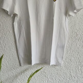 L - Lyle & Scott shirt wit (0826meg)