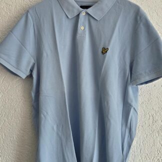 L - Lyle & Scott polo lichtblauw (0826meg)
