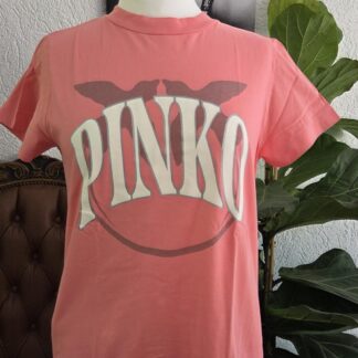 S - Pinko shirt roze print (0826meg)